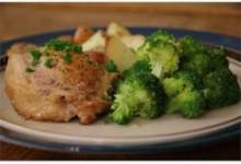 Blue Cheese, Bacon and Chive Stuffed Pork Chops