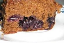 blueberry gingerbread