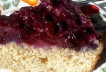 blueberry upside-down cake