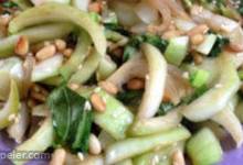 Bok Choy with Pine Nuts and Sesame Seeds