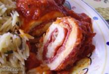 Brenda's Pepperoni Chicken Rollups