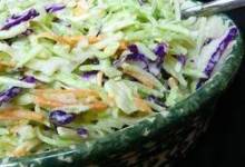 Brookville Hotel Sweet and Sour Coleslaw