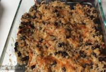 Brown Rice and Black Bean Casserole