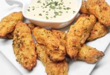 cajun cauliflower fries with smoky remoulade