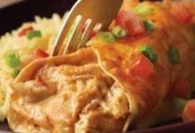 campbell's&#174; easy chicken and cheese enchiladas
