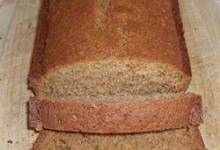 cantaloupe bread with praline glaze