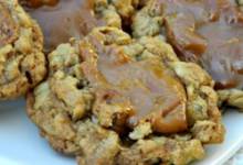 caramel chewy oatmeal cookies