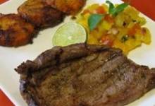 caribbean beef loin steaks