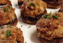 Caroline and Brian's Stuffed Mushrooms