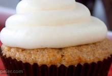 Carrot Cake Cupcakes with Lemon Cream Cheese Frosting