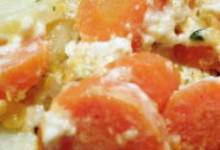 carrot casserole with cheese