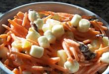 carrot salad with pineapple