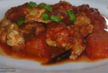 chicken and pumpkin goulash