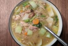chicken and veggie miso soup (nstant pot&#174; version)