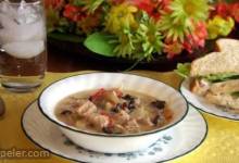 Chicken, Fennel and Mushroom Soup