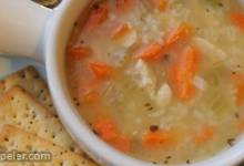 Chicken, Rice and Vegetable Soup