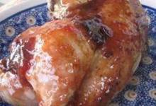 Chicken with Plum Glaze