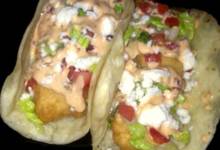 chipotle lime cod fish tacos