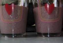 chocolate covered blueberry smoothie