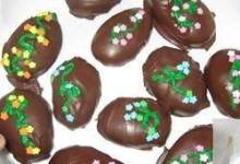 chocolate covered easter eggs