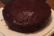 chocolate walnut cake
