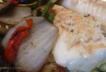 Cod with Lemon, Garlic, and Chives
