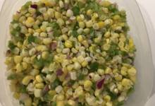 corn and green pepper salad