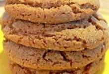 crackle top molasses cookies