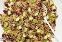 Cranberry Apple Pecan Quinoa Salad