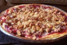 cranberry crumb pie