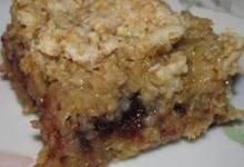 cranberry crunch squares