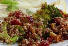 Cranberry Quinoa Salad with Broccoli