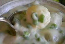 creamed peas and onions