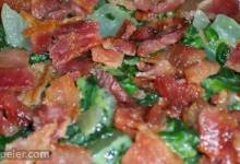 Creamed Spinach with Onions and Bacon