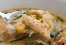 creole crab and corn chowder