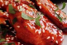 Crispy Honey Sriracha Chicken Wings