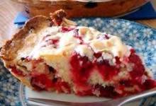 crustless cranberry pie