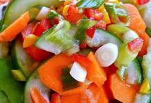cucumber-carrot salad