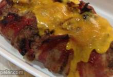 Dad's Cheesy Bacon Wrapped Meat Loaf