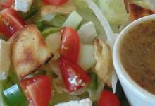 danielle's fattoush salad