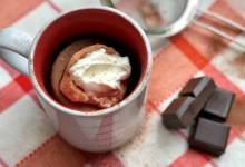 dark chocolate espresso paleo and keto mug cake