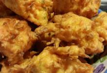 delectable carrot fritters