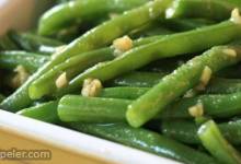 Deluxe Garlic Green Beans