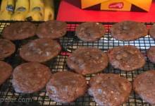 Double Chocolate Chip Cookies with Peppermint