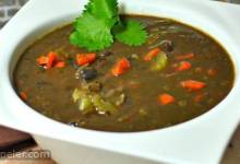 Easy and Quick Black Bean Soup