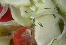 Easy Lemony-Dilly Cucumber Salad