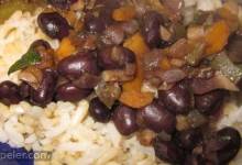 Easy Rum-Flavored Black Beans and Rice