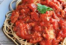 Easy Spaghetti with Tomato Sauce