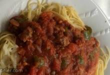 Easy talian Sausage Spaghetti