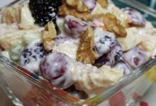 fabulous fruit and yogurt salad